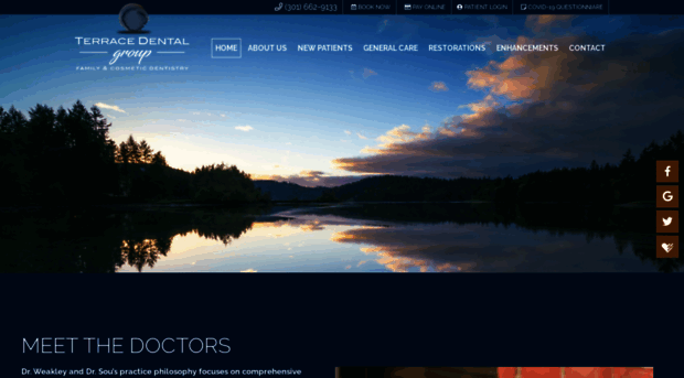 terracedentalgroup.net