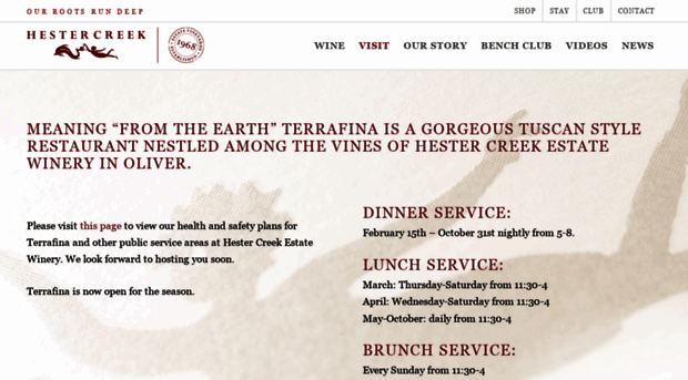 terrafinarestaurant.com