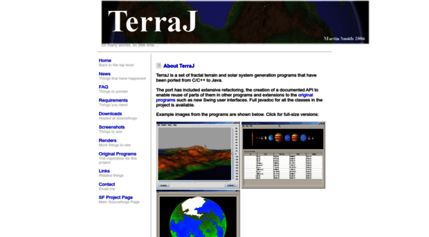 terraj.sourceforge.net