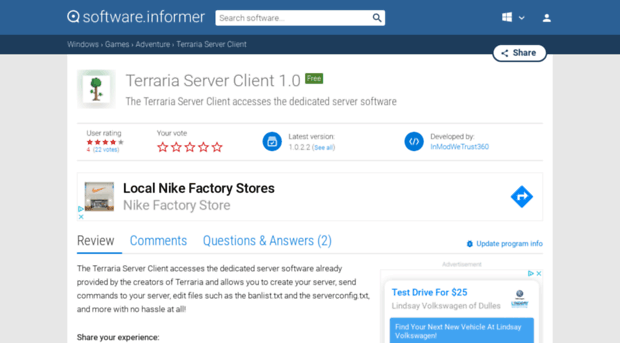 terraria-server-client.software.informer.com