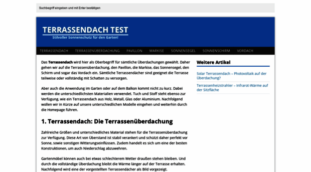 terrassendach-test.de