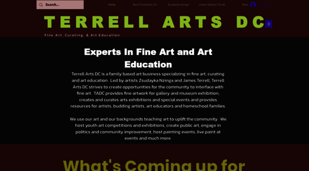 terrellartsdc.com