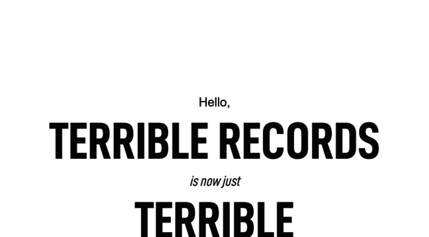 terriblerecords.com