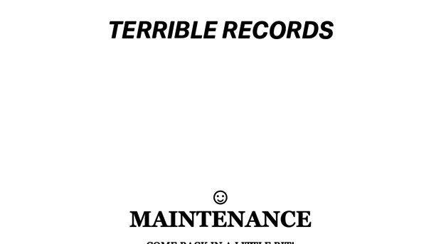 terriblerecords.limitedrun.com