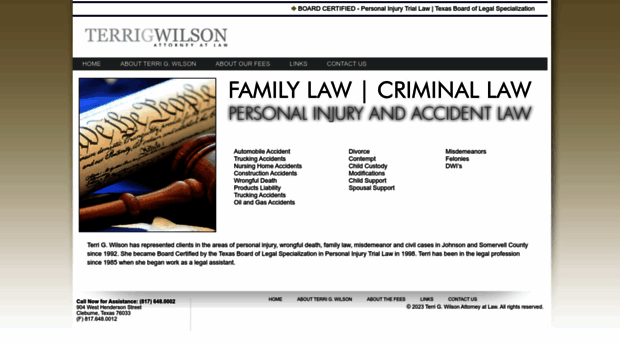 terrigwilsonlaw.com