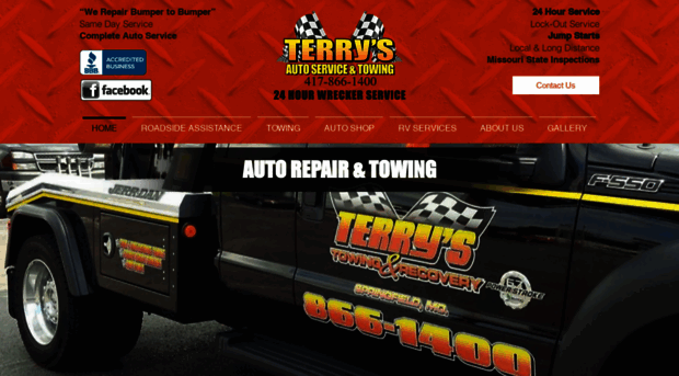 terrysautoandtowing.com