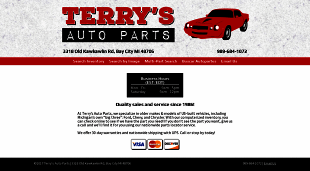 terrysautoparts.com