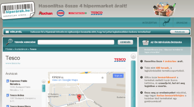 tesco.hiperarak.hu