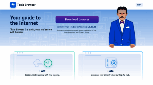 teslabrowser.com