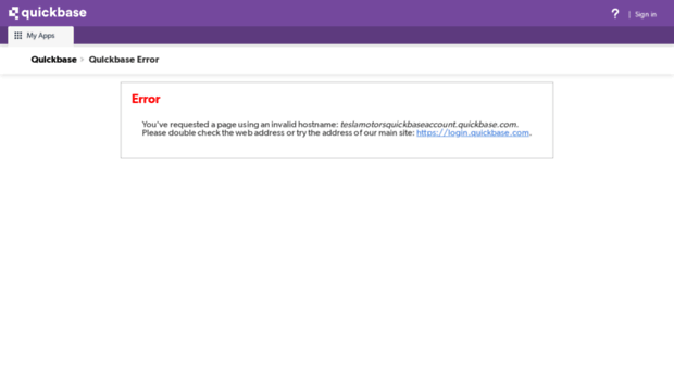 teslamotorsquickbaseaccount.quickbase.com
