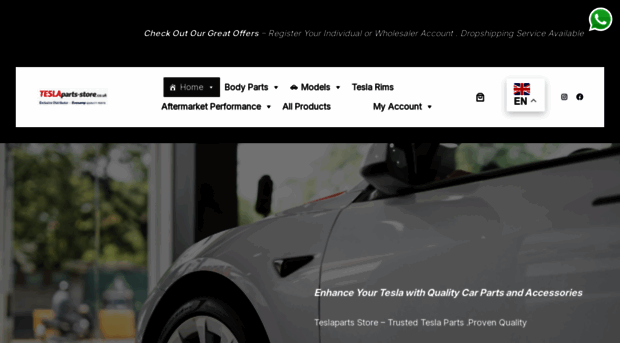 teslaparts-store.co.uk