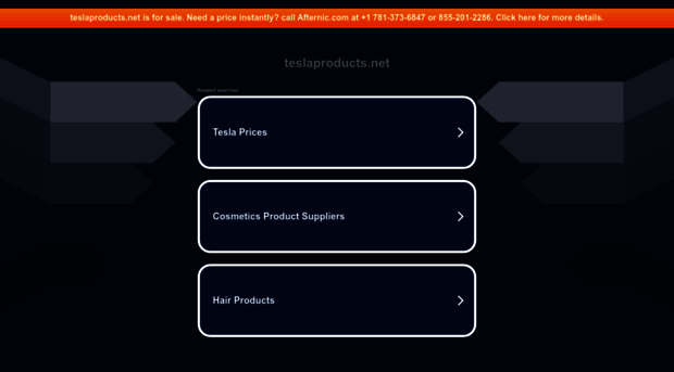 teslaproducts.net