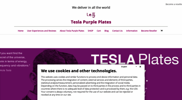 teslapurpleplate.com