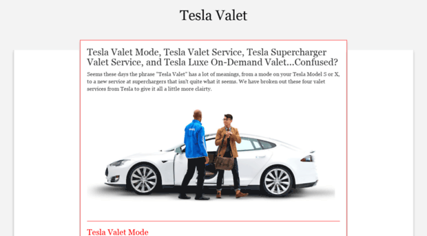 teslavalet.com