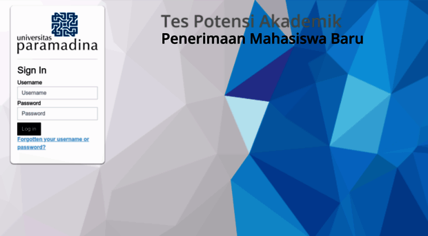 tesmasuk.paramadina.ac.id
