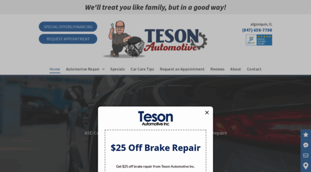 tesonautorepair.com