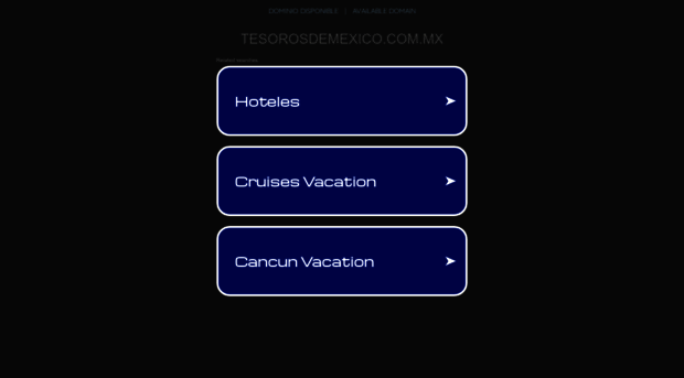 tesorosdemexico.com.mx