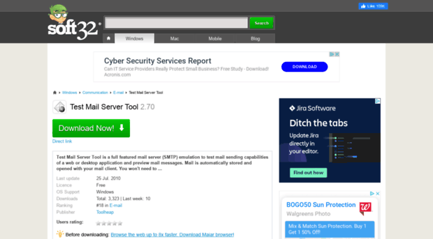 test-mail-server-tool.soft32.com