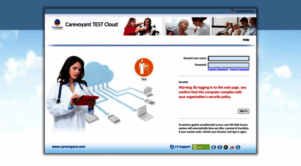 test.carevoyant.net