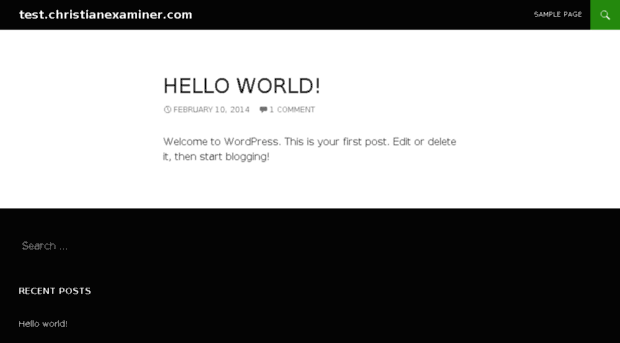 test.christianexaminer.com