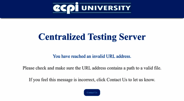 test.ecpi.net