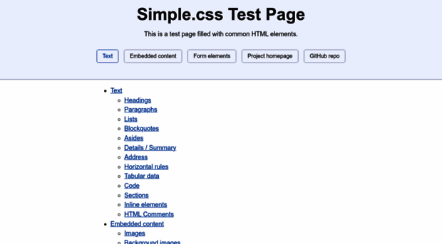 test.simplecss.org