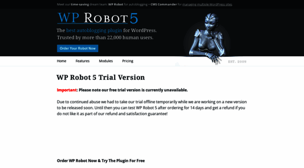 test.wprobot.net