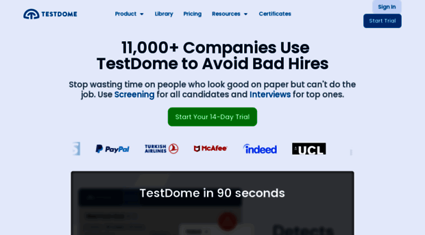 testdome.com