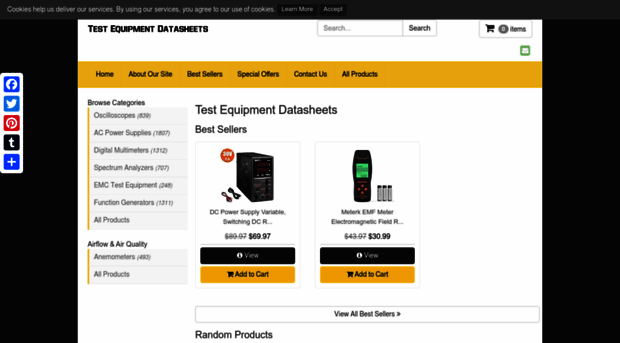 testequipmentdatasheets.com