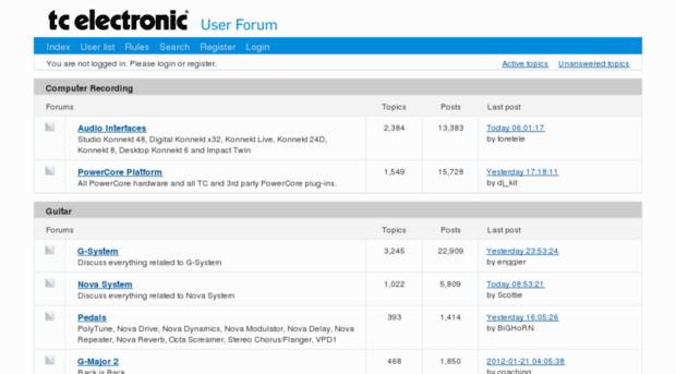 testforum01.tcelectronic.com