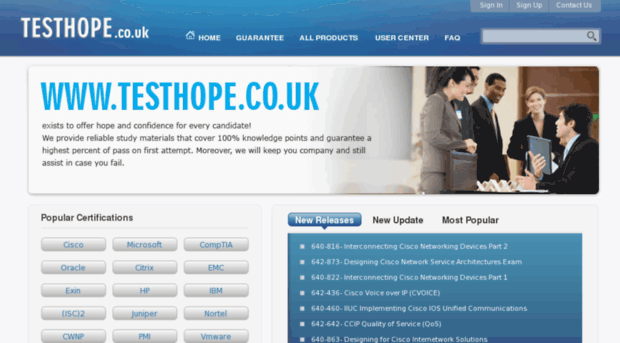 testhope.co.uk