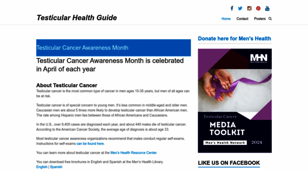 testicularcancerawarenessmonth.com