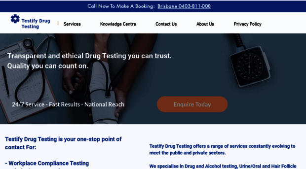 testifydrugtesting.com.au