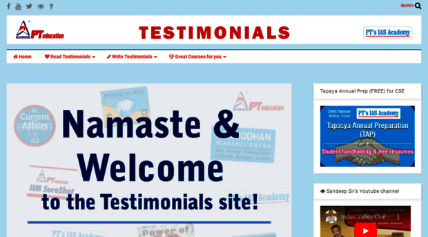 testimonial.pteducation.com