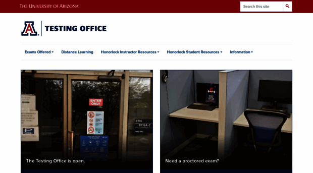 testing.arizona.edu