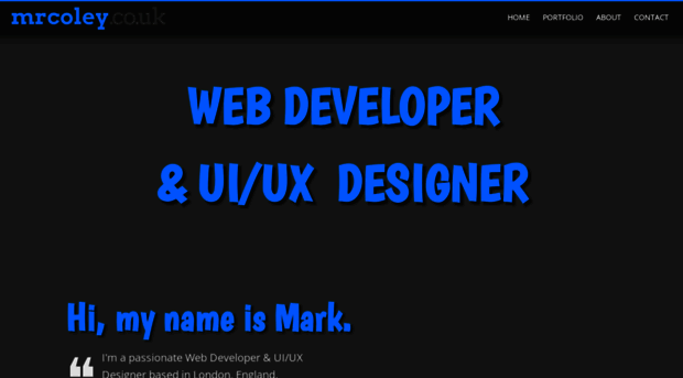 testing.mrcoley.co.uk