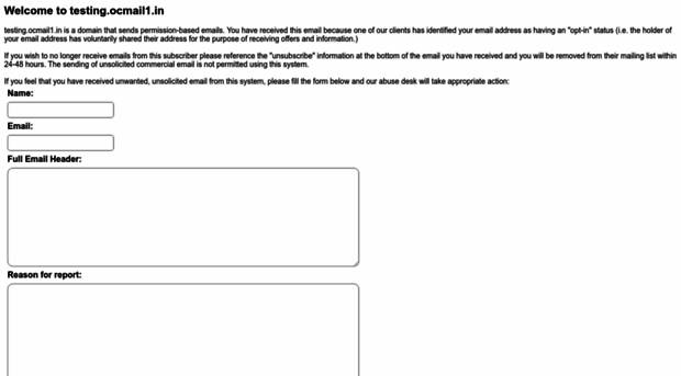 testing.ocmail1.in