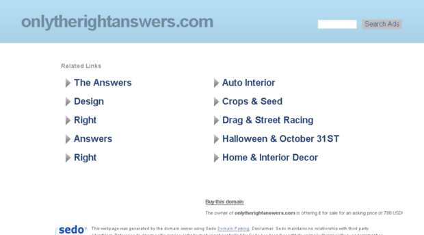 testing.onlytherightanswers.com