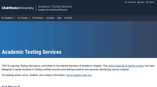 testing.usu.edu