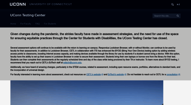 testingcenter.uconn.edu