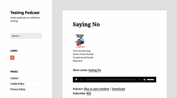 testingpodcast.com