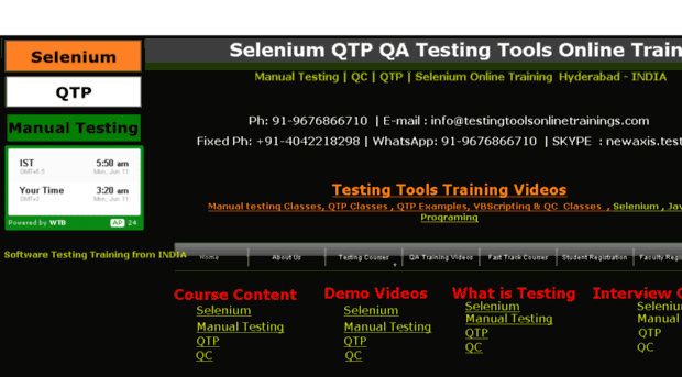 testingtoolsonlinetrainings.com