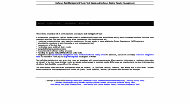testmanagementtools.net