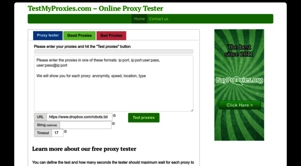 testmyproxies.com