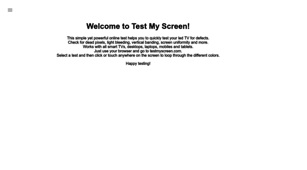 testmyscreen.com