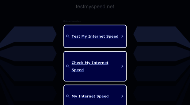 testmyspeed.net