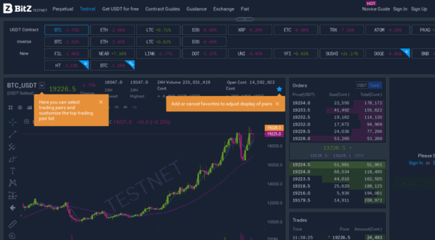 testnet.bitz.ai