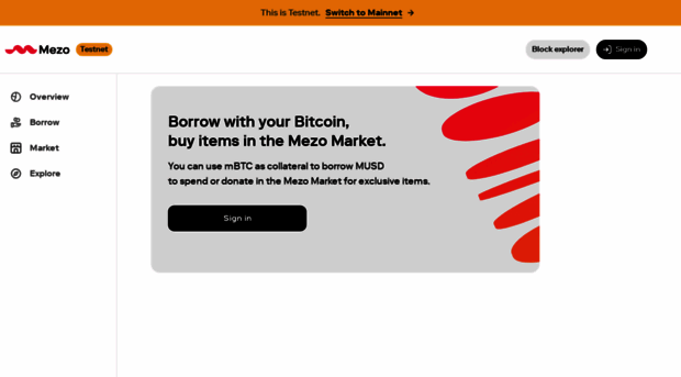 testnet.mezo.org