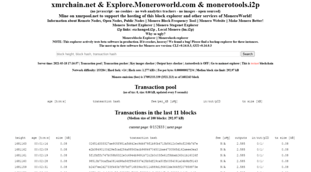 testnet.xmrchain.com