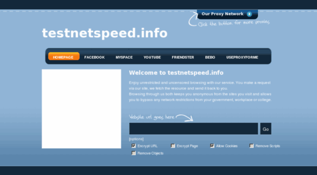 testnetspeed.info